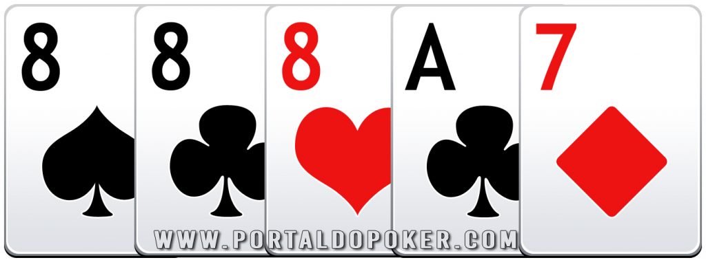 permainan poker tiga-of-a-kind